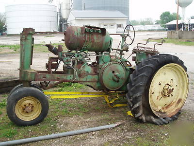 1952 52 john deere jd model g lp gas tractor