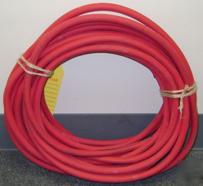50 foot of red 1/0 welding & battery cable made in usa