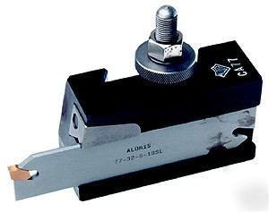 Aloris quick change axa -77 cut-off and grooving holder