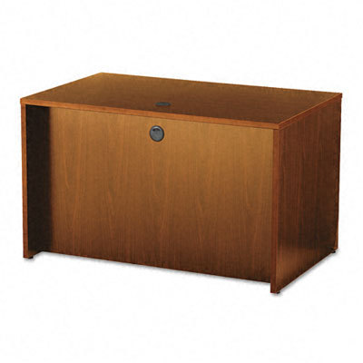 Bl laminate series rectglr desk shell, bourbon cherry