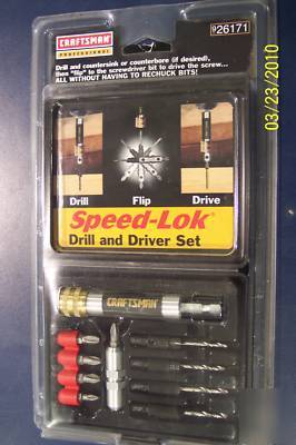 Craftsman 9-26171, speed-lok drill & driver set