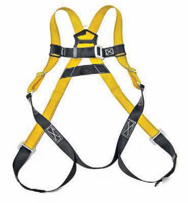 Guardian fall protection safety harness + side d rings