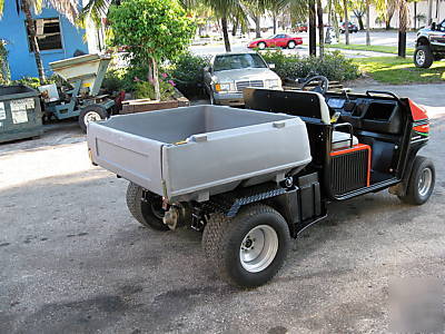 Jacobsen cushman turf truckster dump golf cart off road