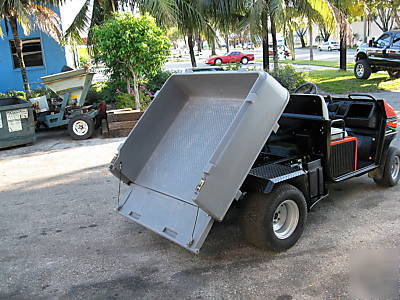 Jacobsen cushman turf truckster dump golf cart off road