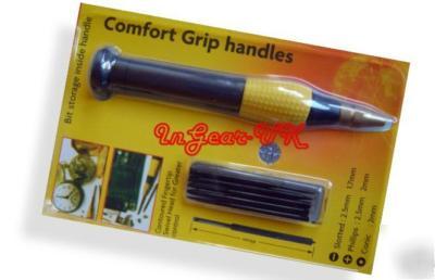 Precision screwdriver set 5PC slotted phillips conic 