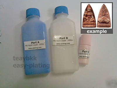 Set mix liquid copper(bright) electro plating 1000CC