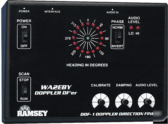 New ramsey DDF1 doppler direction finder kit 