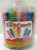 Rock candy 1 tub 36 count food bulk vending machines