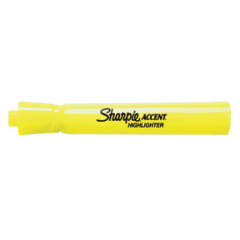 Sanford fluorescent yellow sharpie accent highlighter