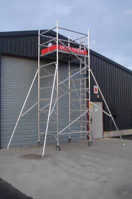 10.2M loyal industrial scaffold tower free next day del