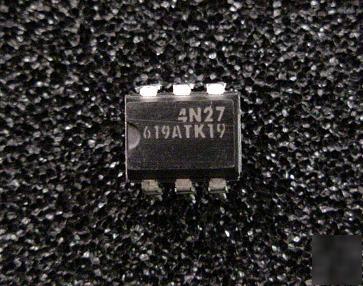4N27 6-pin dip optocoupler w/phototransistor qty 47