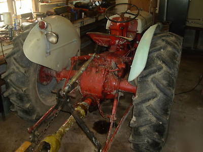 Ford 8N farm tractor+ 6' king kutter finishing mower