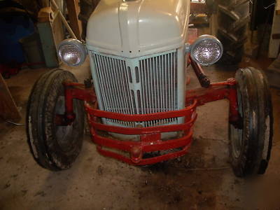 Ford 8N farm tractor+ 6' king kutter finishing mower