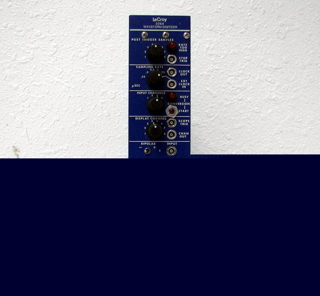 Lecroy model 2264 waveform digitizer camac module ortec