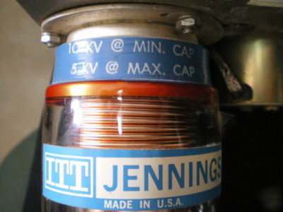 Motorized jennings variable capacitor 5-10KV 5-500PF