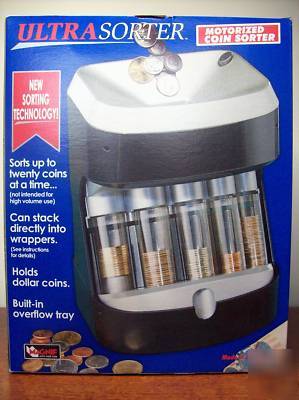 New magnif ultra sorter 4875 motorized coin sorter:100% 