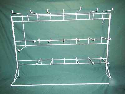 Store counter top display peg racks 18 & 20 peg 