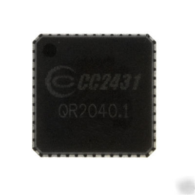 Zigbee CC2431 ic 8051 system with rf location engine