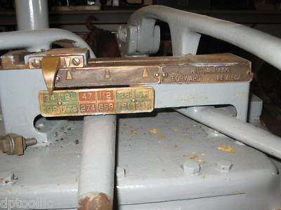 Warner & swasey #5 turret lathe 