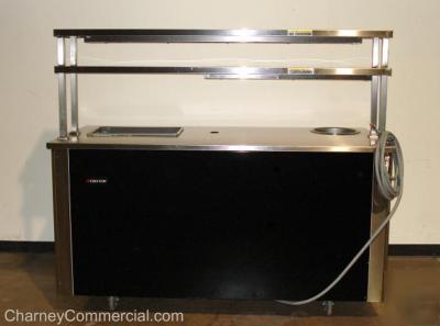 Crescor mobile food cart catering prep holding cabinet