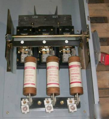 Ge type th spec setter 350HP 400A safety switch TH3365