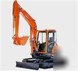 Kubota mini excavator - kh series - workshop manual cd 