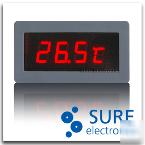 Auto car digital thermometer temperature meter gauge f