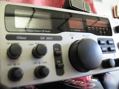 Galaxy dx-2547 cb radio base station used 