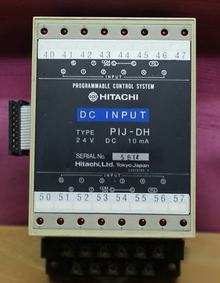 Hitachi dc input module pij-dh (1792)