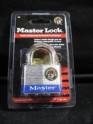 Master lock 1 3/4IN. steel keyed diff. padlock model 1D