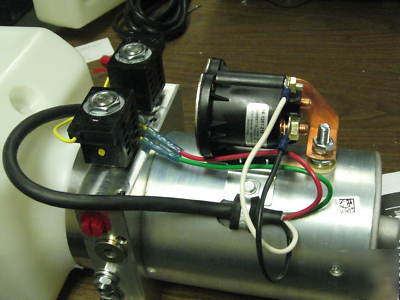 New 12 volt dc hydraulic pump dual action monarch