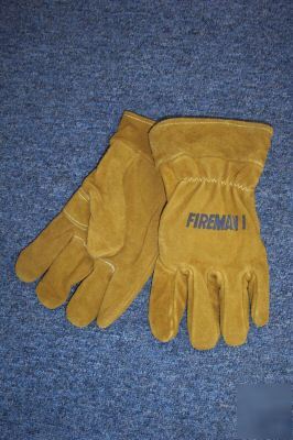 New osha fireman i gloves - size medium