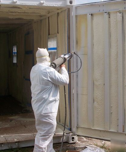 Spray foam insulation bio modified urethane foam