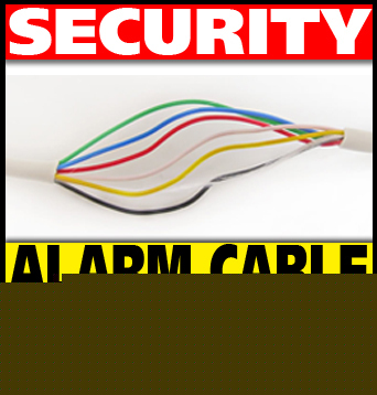 New 1000FT 22/6 22AWG alarm security solid cable 