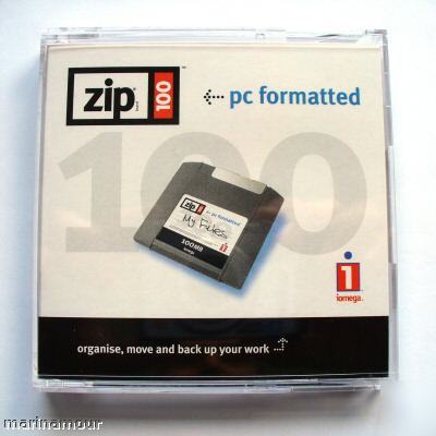 New iomega zip 100 disk ~ PC100MB