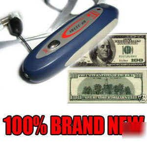 New mini key counterfeit money detector 2-in-1 keychain