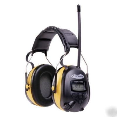 New * * peltor worktunes am/fm digital radio headphone