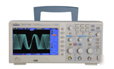 Tekway DST1102B 100MHZ 1GSA/s 2 ch usb oscilloscope 