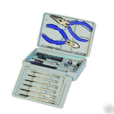 25 pc electrical / electronics tool set kit
