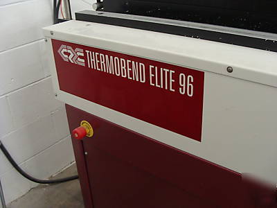 Clark thermobending machine for acrylic plastic sheets
