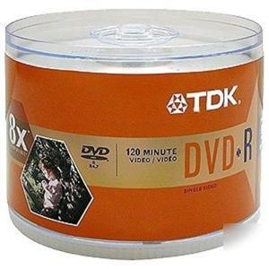 Dvd+r in 50 pack spindle