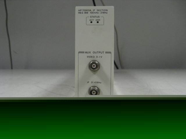 Hp 70903A spectrum analyzer if section module
