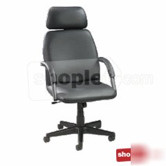 Lorell exec swivel hiback CHAIR26X26X485034BURGUNDY