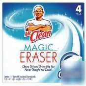 Mr. cleanÂ® magic eraserâ„¢ surface cleaning pads