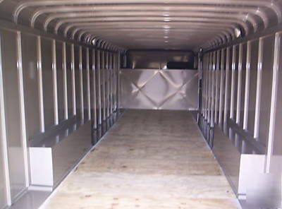 New 2010 deluxe cargo gooseneck trailer-side door-8'X28