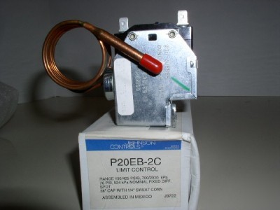 New johnson P20EB-1C limit control refrigeration lq