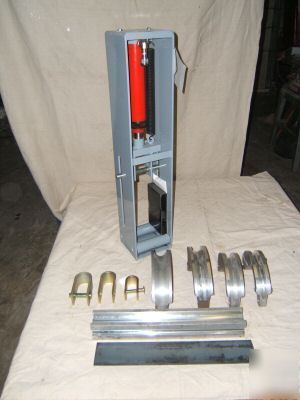 Race car tube tubing bender 4 dies complete with pump