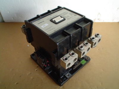 Siemens cxl size 6 magnetic contactor 3-ph 3 pole cxlho