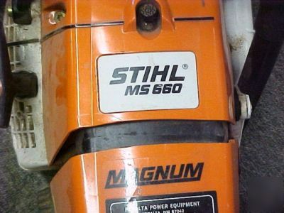 Stihl 066 magnum MS660 chainsaw 25'' bar & chain 