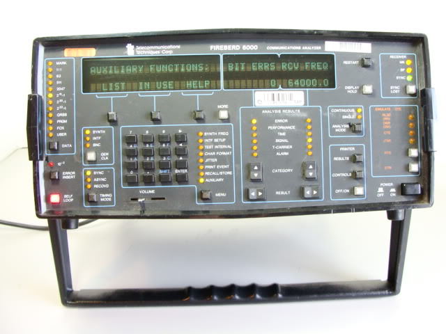 Ttc fireberd 6000 communications analyzer nice 